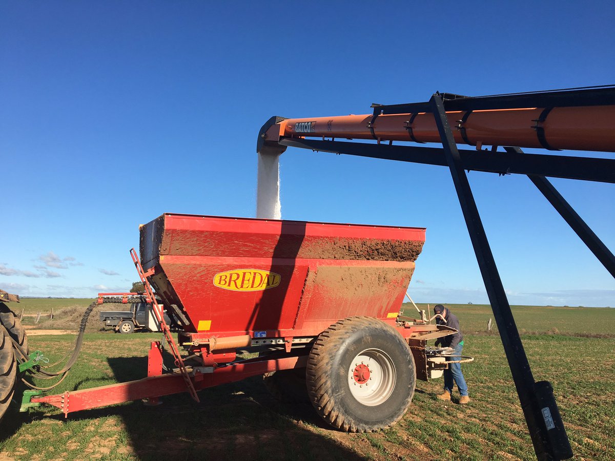 Doing my part driving up urea price