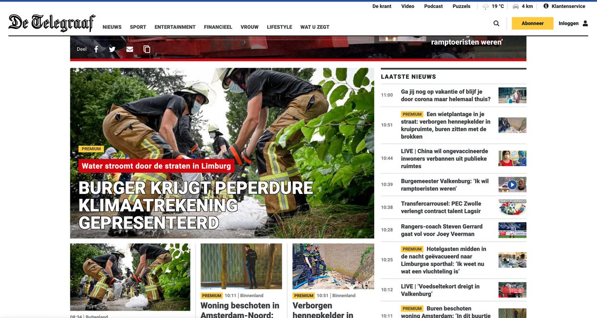 elger's tweet image. Ik heb even de eindredactie voor jullie gedaan, @telegraaf