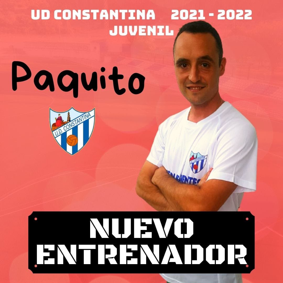 Paco Camacho “Paquito” será el mister del Juvenil de UD Constantina.

Paquito tras su periplo en la pasada campaña, consiguiendo brillantes resultados, en el Juvenil de Futsal, junto a German y Garrucho, este año coge la riendas de este grupo.

Vamos Constantina.