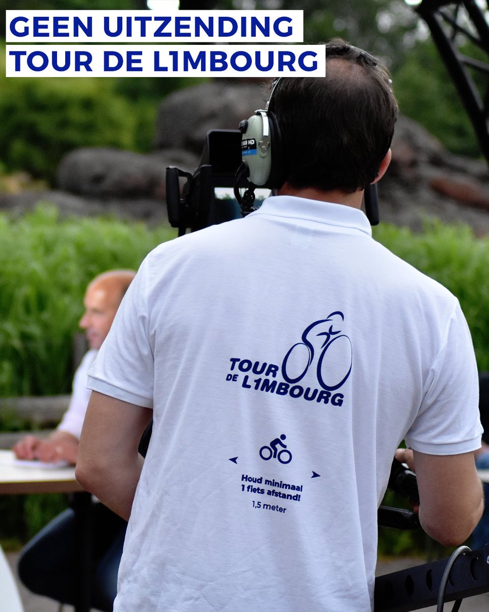 ❌ Vanwege de hevige wateroverlast heeft de organisatie besloten om geen nieuwe aflevering te maken van Tour de L1mbourg vandaag. 

➡️ L1 TV en L1 Radio zullen geheel in het teken staan van de wateroverlast in Limburg.

Iedereen veel sterkte! 🙏