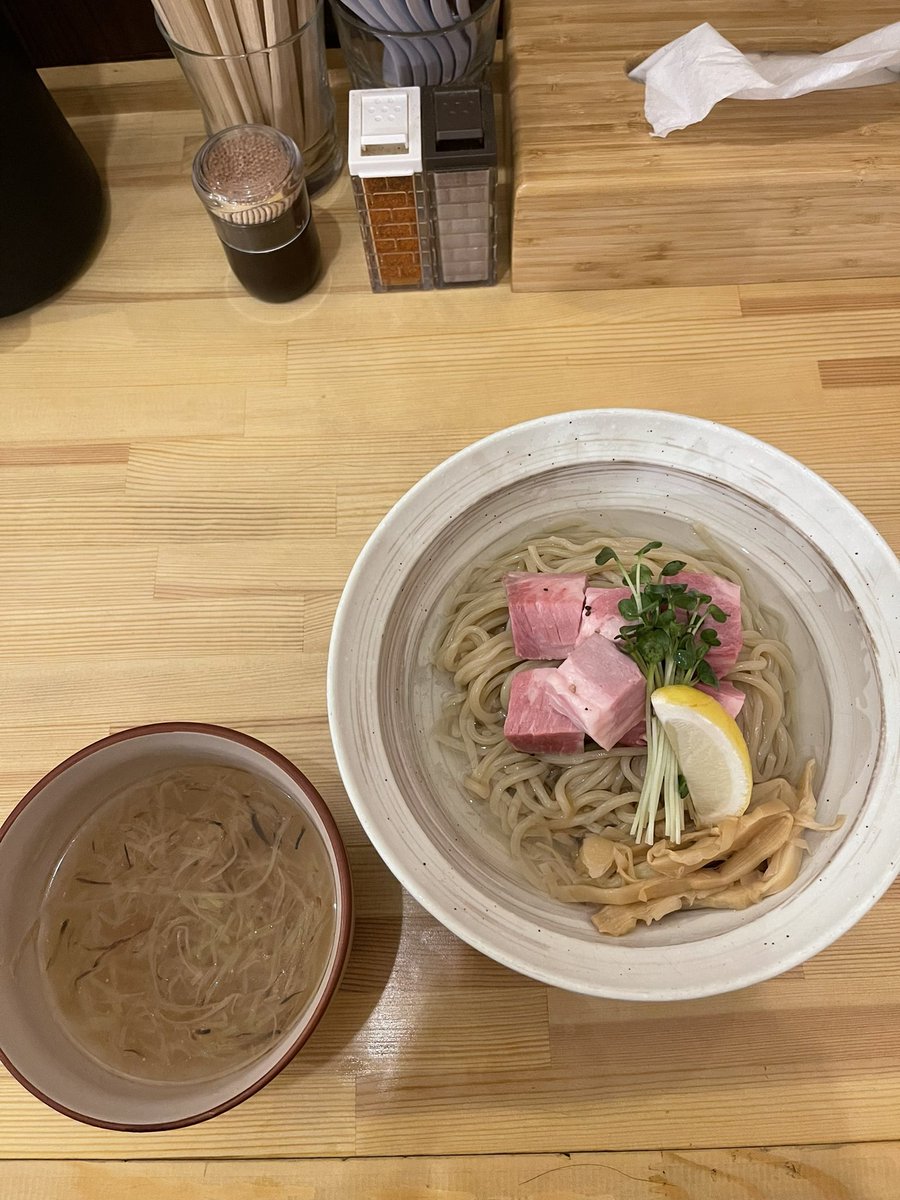 doronmethod's tweet image. 本日、塩たいおうさんにお邪魔して来ました。
またPVは後日上げさせて頂きます。
本日はつけ麺をご馳走して頂き、有難うございました。