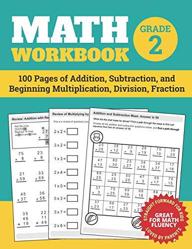 Pdf] Download Free' Math Workbook Grade 2: 100 Pages Of Addition, Subtraction, And Beginning Multiplication, Division, Fraction (Math Workbooks) By Elita N / Twitter