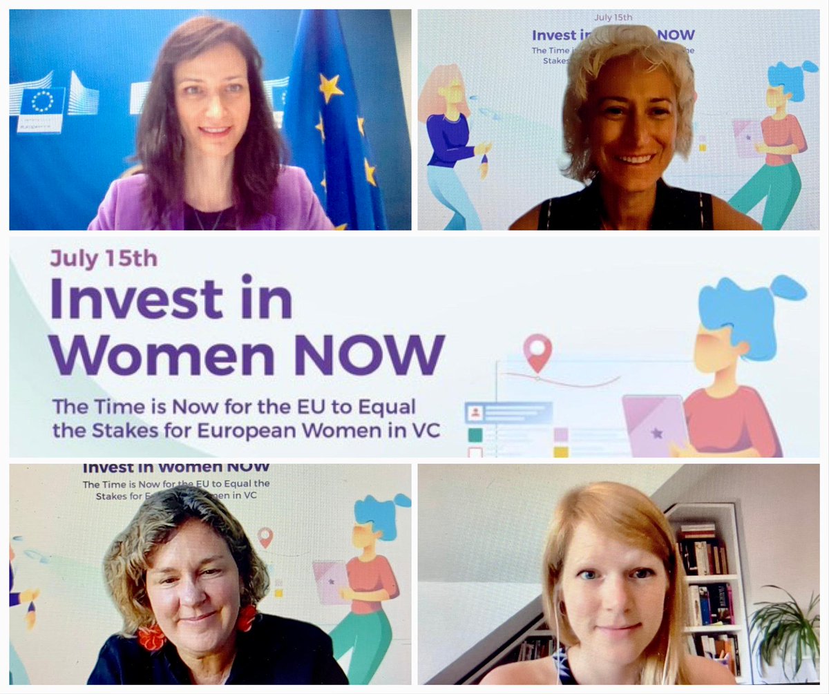 Mariya Gabriel (@gabrielmariya) on Twitter photo Thank you 🇪🇺 Women VC Managers Group ♀️ <a href="/KingaStan1/">Kinga Stanislawska</a> <a href="/Lauragestefani/">Laura González Estéfani</a> for handing over your report!
The whole #startup #ecosystem & our economic recovery is missing out on great potential. 💡
Let's increase venture capital for #women-founded #startups! Thank you 🇪🇺 Women VC Managers Group ♀️ <a href="/KingaStan1/">Kinga Stanislawska</a> <a href="/Lauragestefani/">Laura González Estéfani</a> for handing over your report!
The whole #startup #ecosystem & our economic recovery is missing out on great potential. 💡
Let's increase venture capital for #women-founded #startups!
