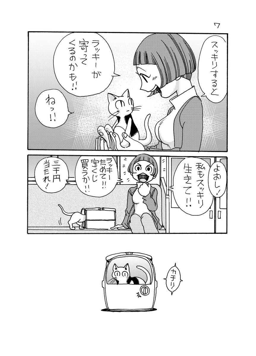 ミラクルキャット2/3 
#のんた丸 