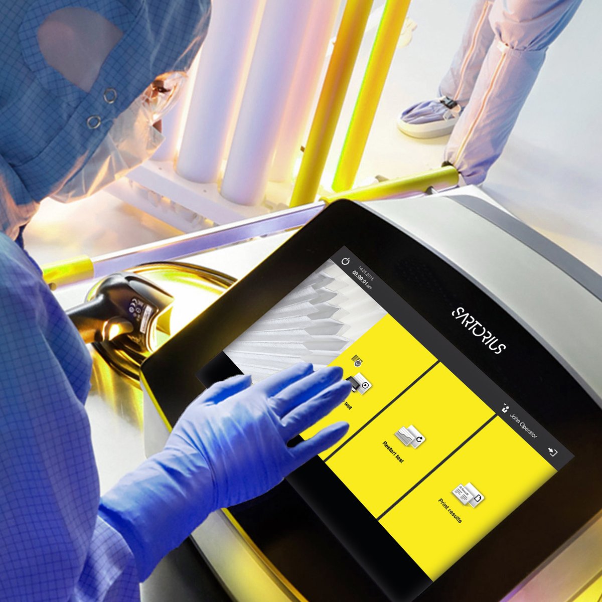 In its new brand identity, <a href="/SartoriusGlobal/">Sartorius</a> relies on a radiant yellow, which established as the focus and lead color in the UI design and which consistently accompanies the user as a determinant across all applications.
#uidesign #yellow #brandidentity