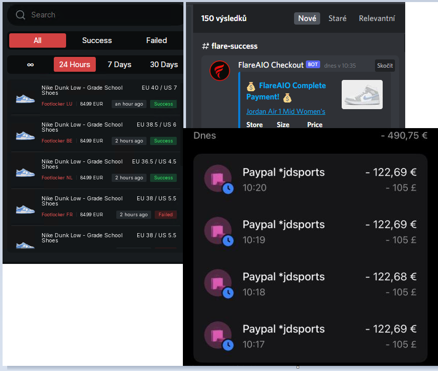 Martin Nguyen (@martinn96908422) on Twitter photo Successfull dayyy โ
๐บ: <a href="/vanilla_source/">Vanilla</a> @getblastco <a href="/AstroPings/">Astro Pings</a> <a href="/CrypticAIO/">Cryptic Proxies</a>
โฝ๏ธ: <a href="/guavaproxies/">Guava Proxies</a> to the moon, <a href="/RampageProxies/">Rampage Proxies</a>, <a href="/tridentproxies/">Trident Proxies</a>
๐ค: <a href="/FlareAIO/">Flare</a> <a href="/FlareSmashed/">FlareSmashed</a> <a href="/GaneshBot/">GaneshBot</a> <a href="/GaneshCooked/">GaneshCooked</a> Successfull dayyy โ
๐บ: <a href="/vanilla_source/">Vanilla</a> @getblastco <a href="/AstroPings/">Astro Pings</a> <a href="/CrypticAIO/">Cryptic Proxies</a>
โฝ๏ธ: <a href="/guavaproxies/">Guava Proxies</a> to the moon, <a href="/RampageProxies/">Rampage Proxies</a>, <a href="/tridentproxies/">Trident Proxies</a>
๐ค: <a href="/FlareAIO/">Flare</a> <a href="/FlareSmashed/">FlareSmashed</a> <a href="/GaneshBot/">GaneshBot</a> <a href="/GaneshCooked/">GaneshCooked</a>