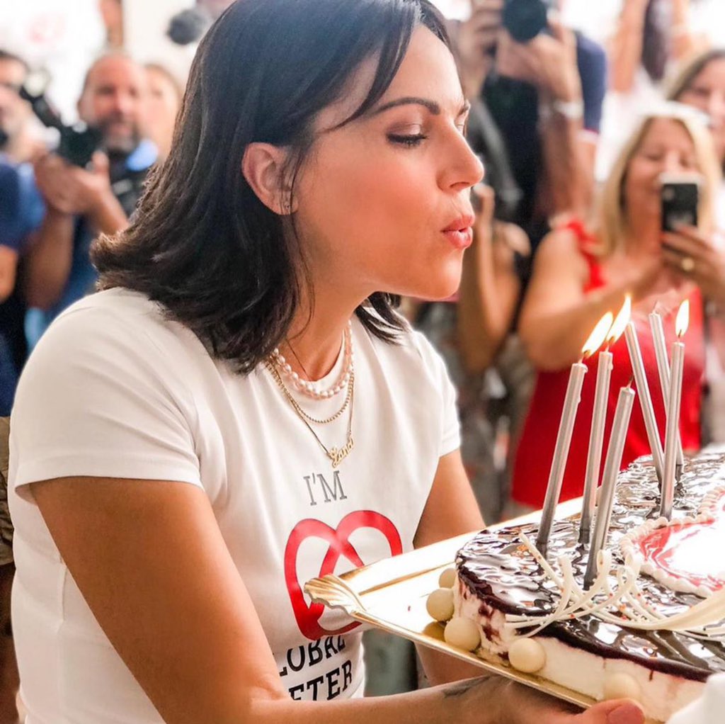 It\s her birthday 
HAPPY BIRTHDAY LANA PARRILLA 