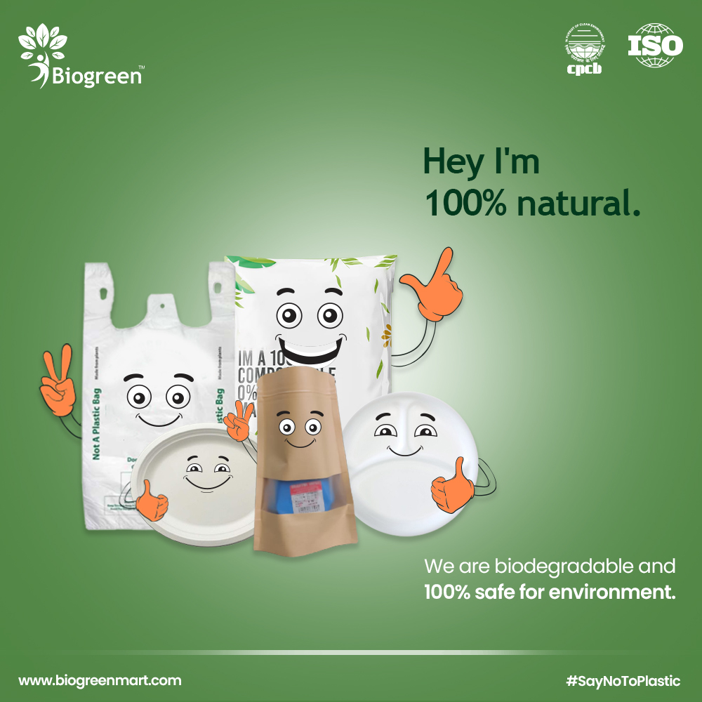 Biogreenbags's tweet photo. Eco-friendly products are the need of the hour. It is an unshakable commitment to a sustainable lifestyle. Biogreen Biotech has 100% all-natural friendly biodegradable products which are safe for the environment after decomposition.
#biogreenbiotech #ecofriendly https://t.co/6ScQprtUo0