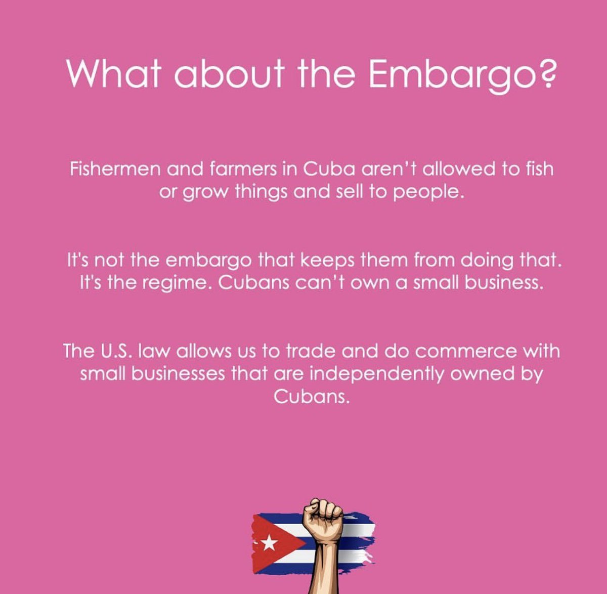 VaytiCouture's tweet photo. For those that do not know what is going on with Cuba; part 1 #SOSCuba #PatriaYVida https://t.co/9OfaPm5vLp
