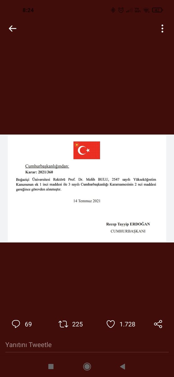 Melih Bulu &amp; Boğaziçi dayanışması