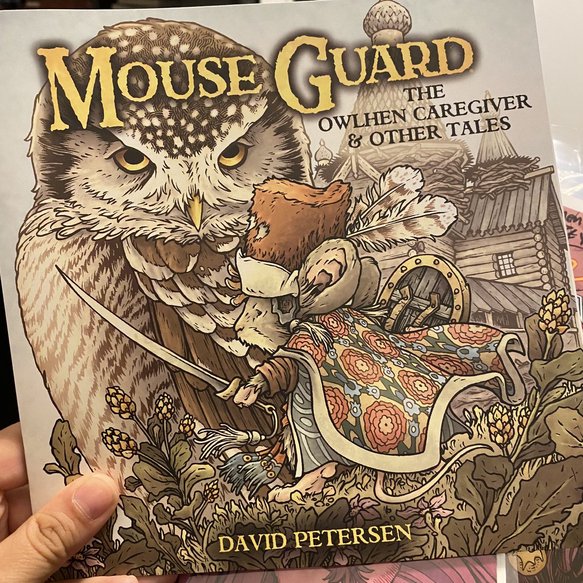 xshadowgrlx's tweet photo. My inner child gets so excited when I see Mouse Guard https://t.co/NcWLPn7hrk