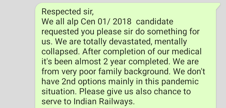 DewanArnab's tweet photo. @AshwiniVaishnaw @PMOIndia  @siddharatha05 @ndtv @PrannoyRoyNDTV @TheLallantop 
@GMSERAILWAY @RailMinIndia  @EastCoastRail
@EcorGm
#rrb_waiting_clear_karo https://t.co/L4V2SMje7Q