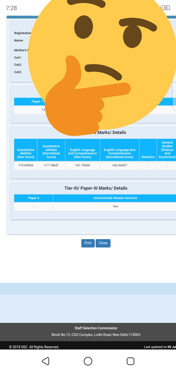 lakshaybhrdwaj's tweet photo. #ssc_hosh_me_aao 
I didn't weep as much when cgl mains result was declared and I was failed, as I weep when marks was published.......

Life barbaad kr di tune SSC... https://t.co/YapjS4vkNi