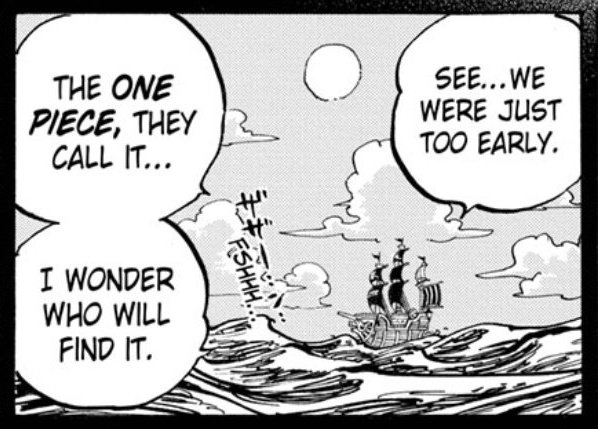 People who honestly think "the One Piece was the journey all along", either misunderstand the writing or have never actually read/watched the series.

Not only has Oda said on multiple occasions that it was something physical but there are so many hints that say otherwise. 