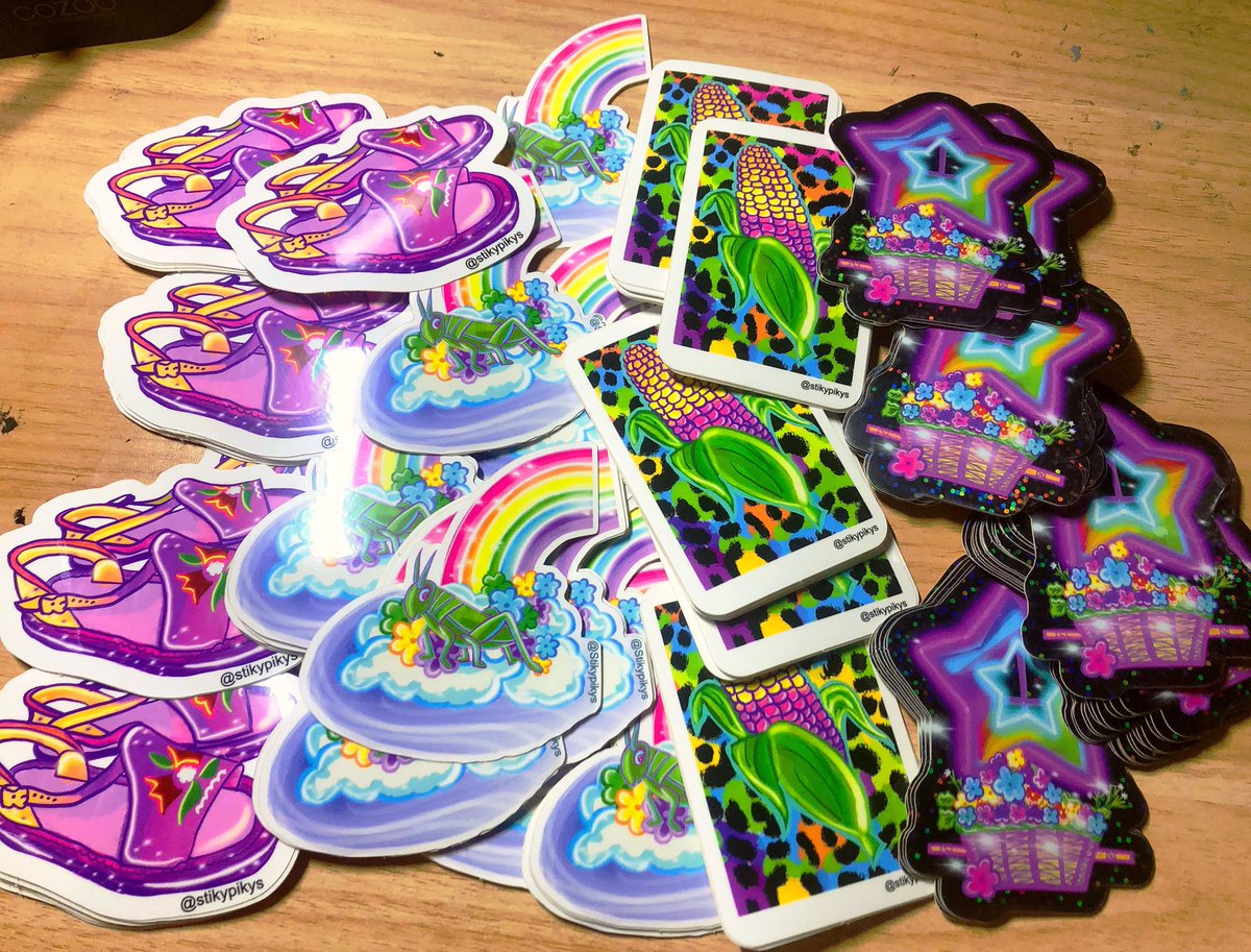 StikyPikys's tweet photo. New sticker set coming soon.   #lisafrankinspired https://t.co/JHYd4ulVh4
