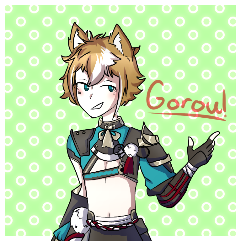 Sar2992's tweet photo. Hi gorou fans have this old art I made a bit ago
#GenshinImpact #Genshin #GOROU #gorougenshinimpact #goroutwt https://t.co/95pCHHrYvV