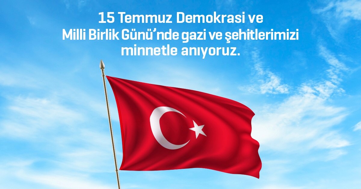 Demokrasimizin gücüne inanıyoruz!