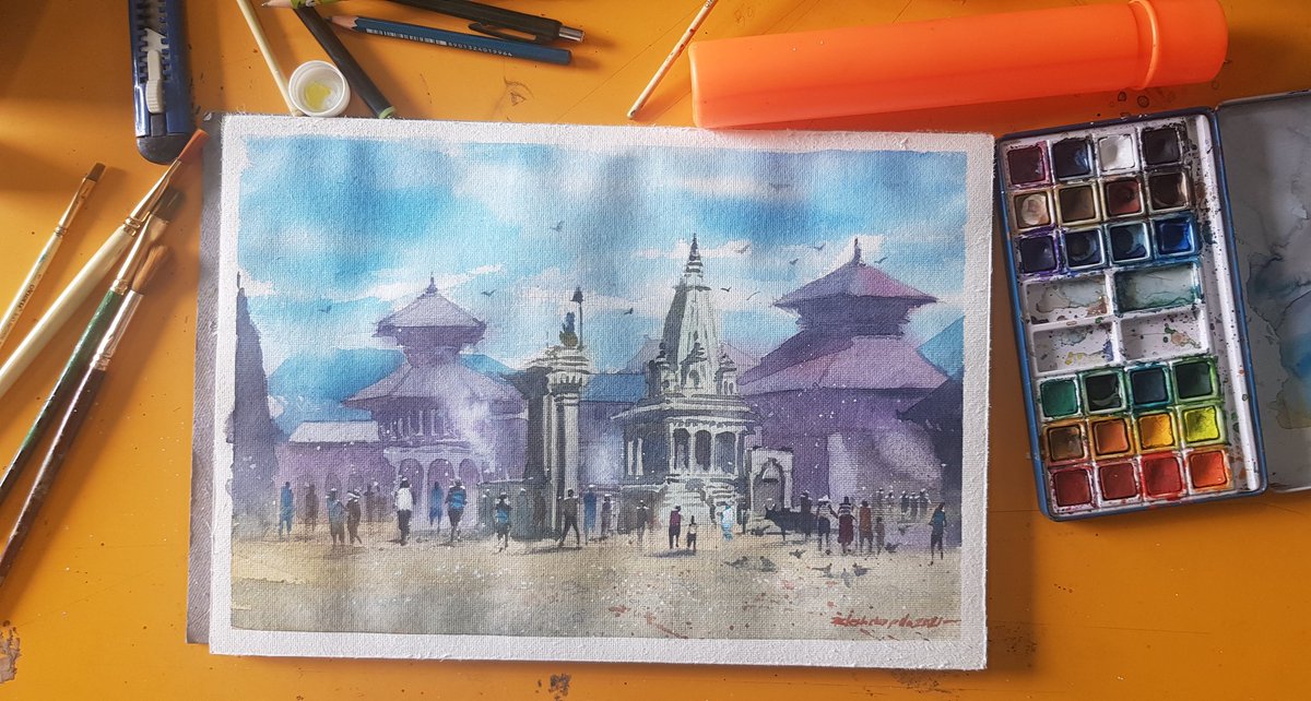 riteshkchopda's tweet photo. https://t.co/GdNHvr3eBq
.
.
#Nepal #nepalibhalu #watercolor #art #painting #watercolorpainting #drawing #artist #illustration #artwork #sketch #artistsoninstagram #watercolorart #watercolour #aquarelle #sketchbook #artoftheday #instaart #paint #draw #ink #arte #portrait #nature https://t.co/9MQtSNIBhQ