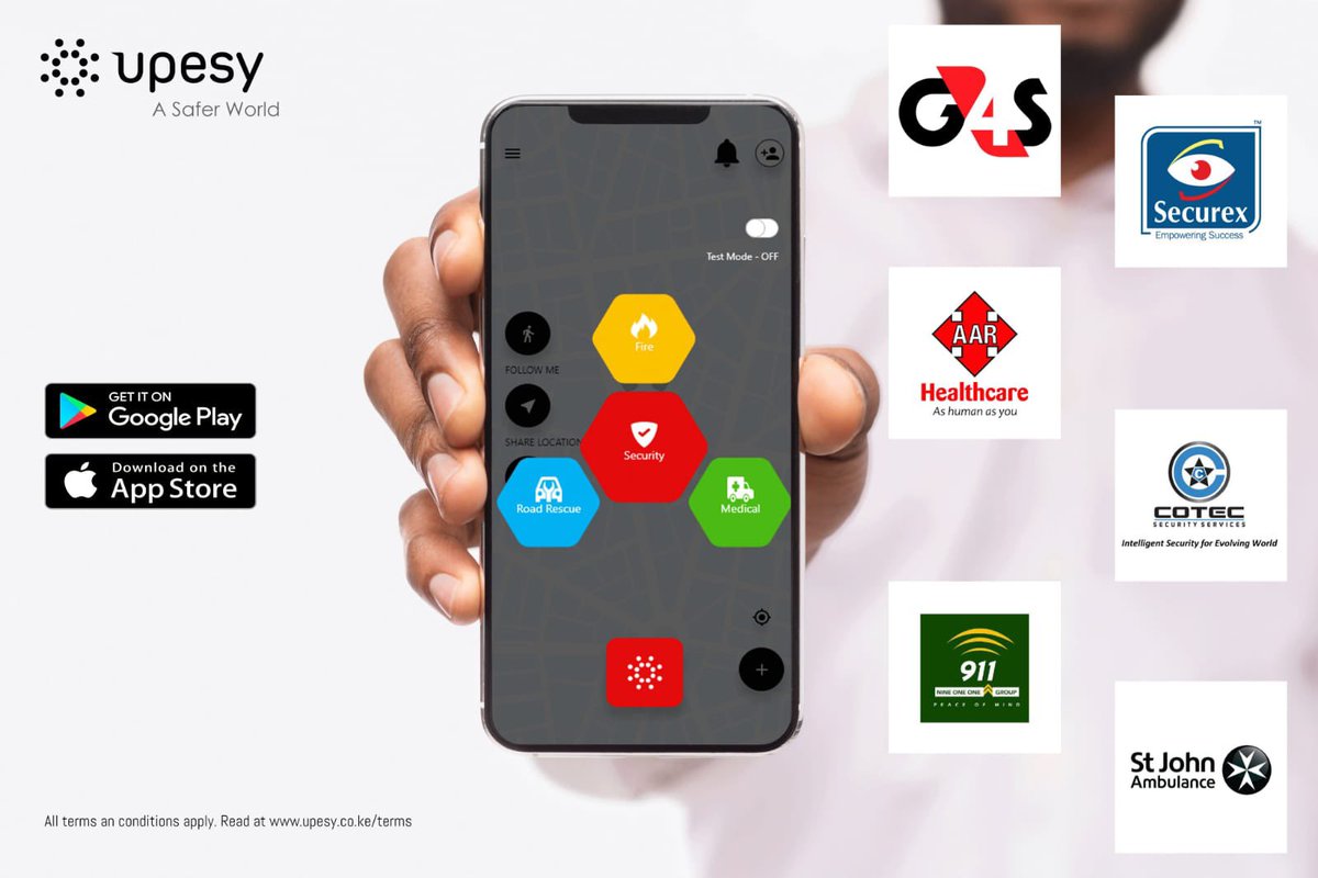 UKinKenya's tweet photo. On #WorldYouthSkills Day, we celebrate 🇰🇪's @emurithik, a beneficiary of 🇬🇧's Leaders in Innovation Fellowship and founder of @UpesyApp, an emergency  response services app for:

🔸️Fire 🚒
🔸️Medical 🚑
🔸️Security 🚔
🔸️Road rescue 🚖 

Explainer --> https://t.co/DiGrg3L5SV https://t.co/eQqDWreQAB