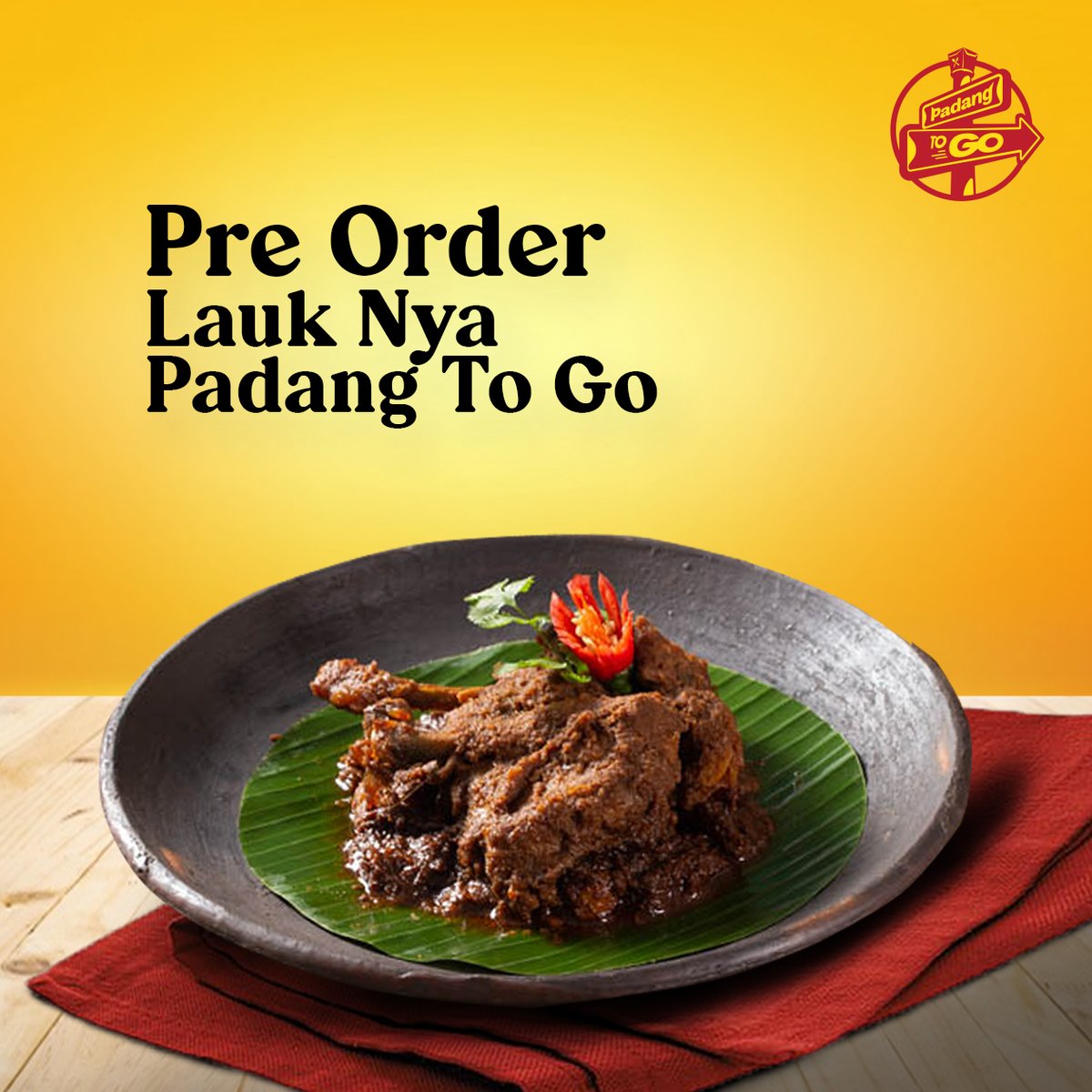 PadangToGo_'s tweet photo. Hello sobat Padang To Go

Yuk sobat pesan lauknya Padang To Go, biar di rumah aja tetap tenang.

Pre order Padang To Go. Pesan sekarang. Besok siap dikirim

#padangtogo #ricebowlnasipadang #ricebowlpadangtogo #ptgtendean #ptgmbloc #ricebowlrendang #makannasipadang https://t.co/9BjwKpcM6B