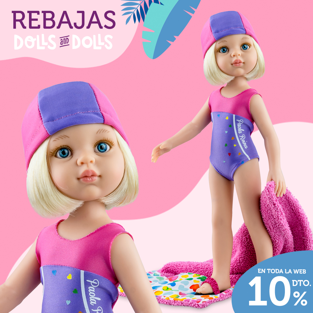 💜 Muñeca Las Amigas Claudia Nadadora de Paola Reina
💜 Claudia está lista para ganar una medalla de oro
🛍 CÓMPRALA AQUÍ 👉 cutt.ly/qmzkGTt

#DollsAndDolls #muñeca #dolls #dollstagram #love #cute #LasAmigas #PaolaReina #paolareinadolls #muñecaspaolareina #paolareina2021