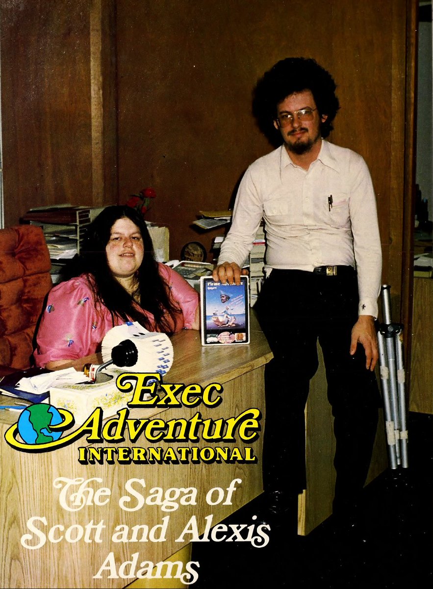 TakodanTweets's tweet photo. Not gonna post the whole article, but look at these 1983 hairdos ^^ #AdventureInternational https://t.co/CqiZVM8JSN