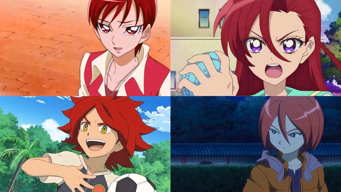 Or A イナズマイレブン プリキュア その477 赤髪 イナズマイレブン プリキュア T Co Ey3ufiggmu Twitter