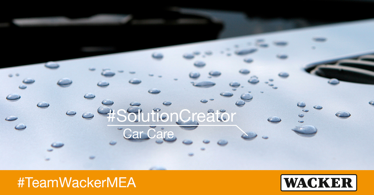 wackerchemie's tweet image. Extreme weather conditions in the Middle East and Africa also take their toll on cars. WACKER’s #SolutionCreators offer a variety of #carcare options. Find out more about the #silicones solutions from #TeamWackerMEA: bit.ly/3yUm4AQ #WackerMEA