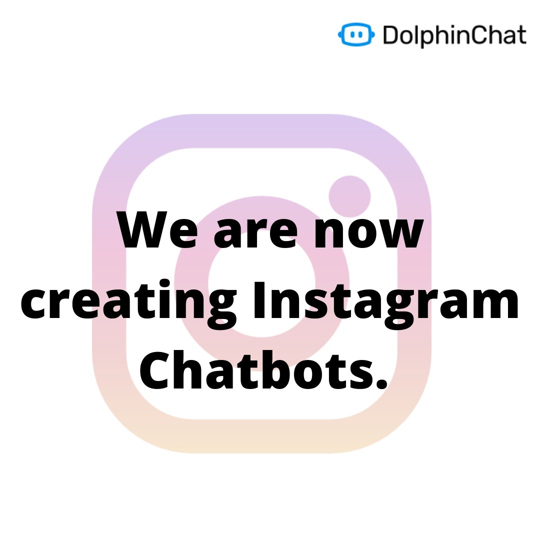 DolphinChatBot's tweet photo. 89% of consumers buy what they first saw on Instagram. 

Instagram has enabled automation in
⭐ Direct Messaging and
⭐ Comments 
If you're an e-commerce brand, don't miss out on this opportunity

Get an Instagram chatbot. 
contact us:- Sales@dolphinchat.ai https://t.co/WkRWZj1Jca