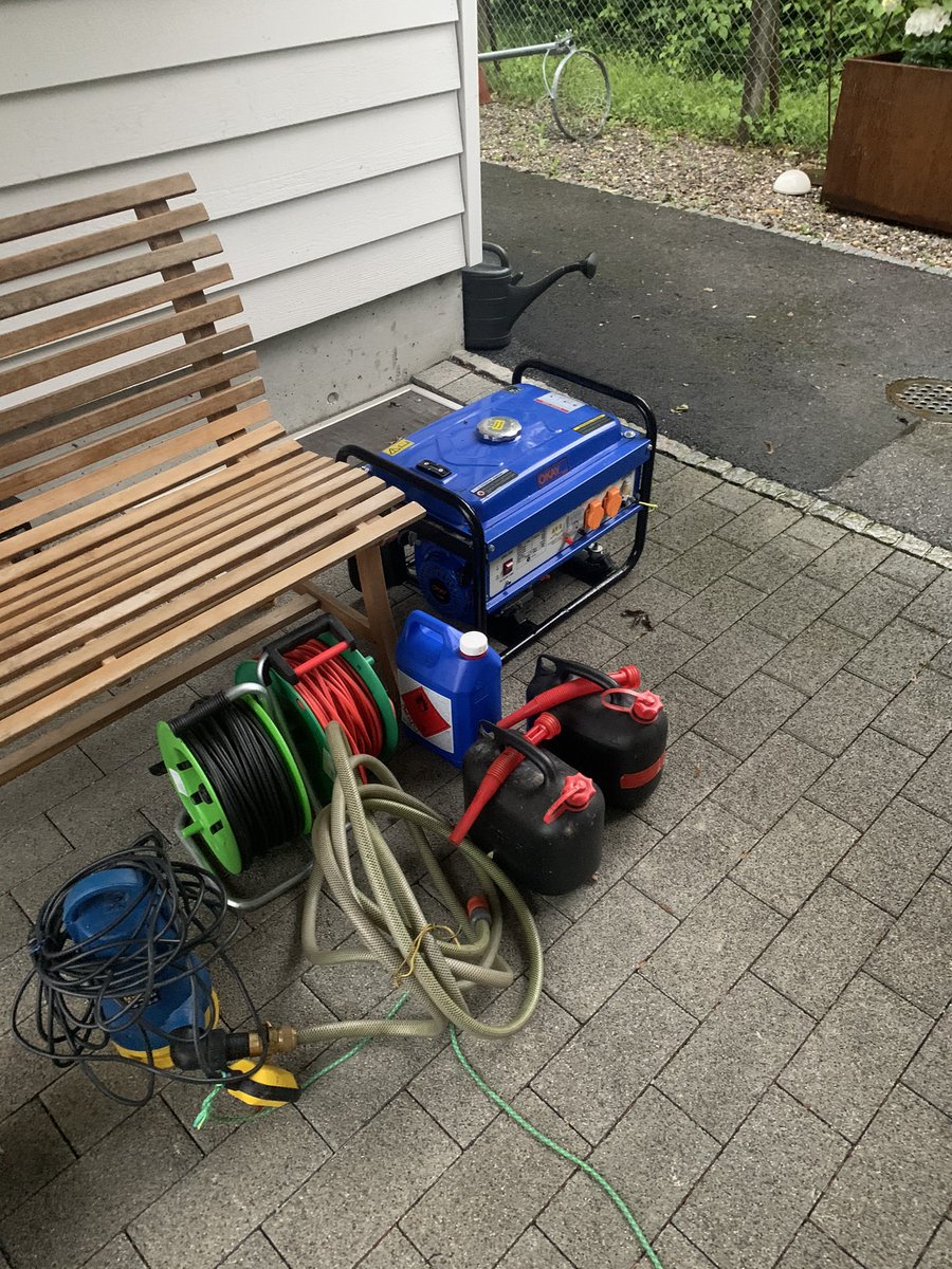 .... und zu Hause: .... be prepared ....