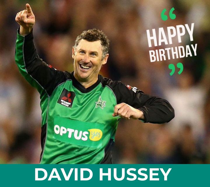 Happy Birthday, David Hussey 