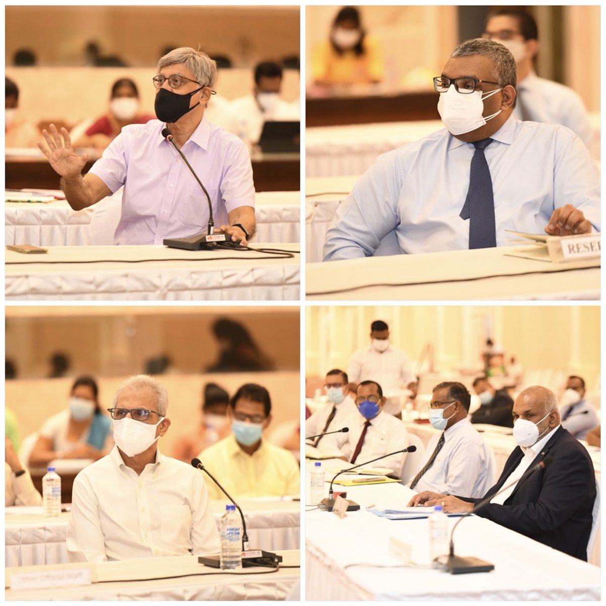I met with representatives of the textile and garments industry of #SriLanka, to express support and reasure an environment to continue work despite Covid restrictions, so that the industry could swiftly respond to global market demands.