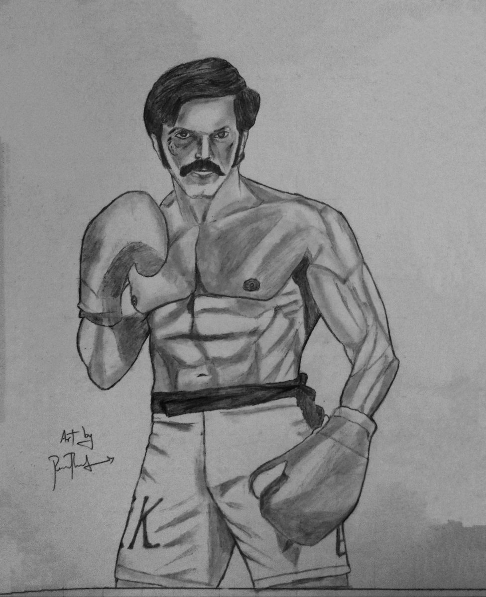 Rathish1992's tweet photo. Art of the day ✍️ @arya_offl ❤ from #SarpattaParambarai #dedicationlevel ���👏👏 @beemji ❤ #actorarya #favactor #Pencildrawing #pencilsketch #drawinglove https://t.co/cKBLiQczvb