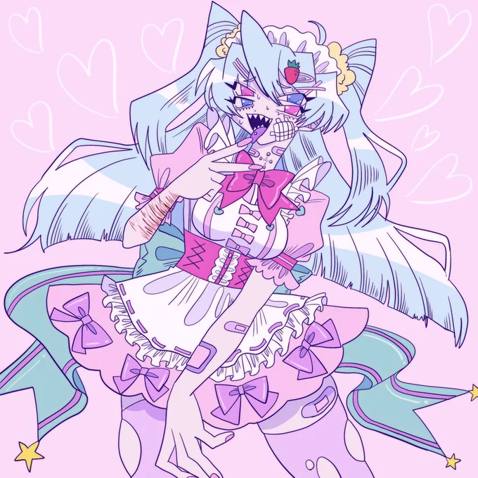 #一次創作絵師拡散フェス01 
こんな感じです!よろしければ! 