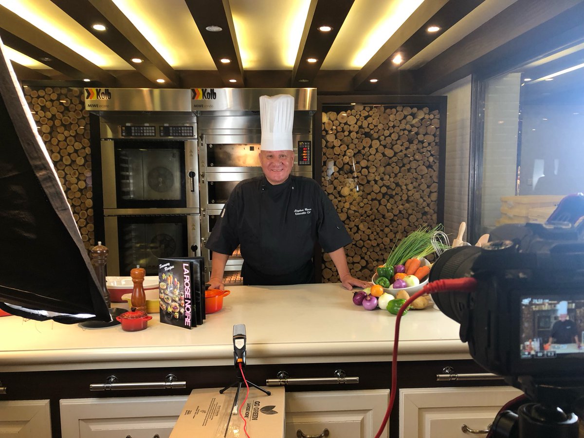 larosenoire_glo's tweet photo. Our General Manager, who is also a chef by heart, Stephen Warren is gearing up for an exciting launch! Stay tuned for La Rose Noire Connects 2 in September 2021.
#LaRoseNoireConnects2 #OnlineConference #tartshells #Savory #Chocolate #Sweet #Kitchen #Baking #Pastry #Chef #Cooking https://t.co/Ch4RzoUKef