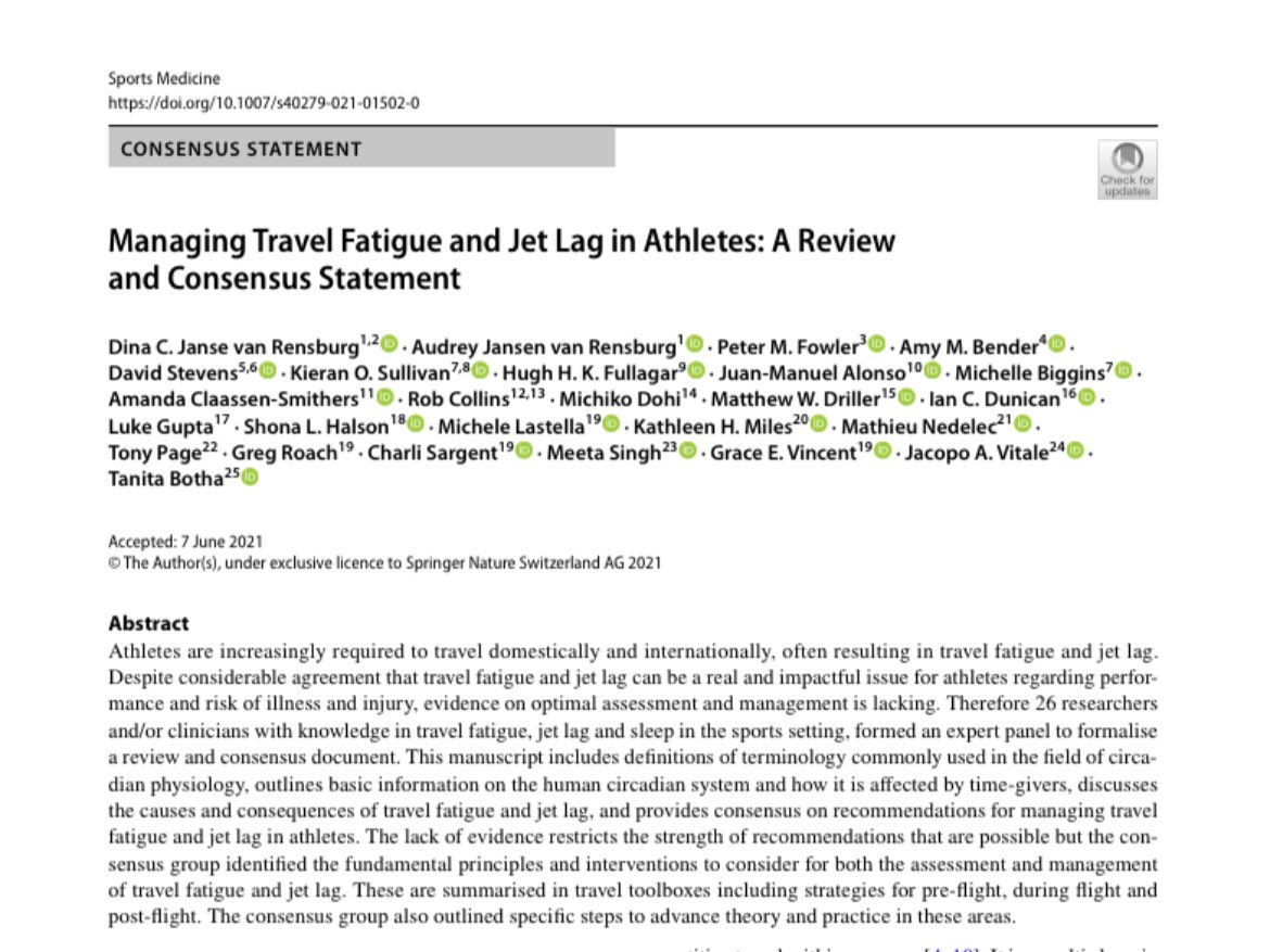 Happiness is…3yrs of hard work came to fruition rdcu.be/coALv and in time to assist athletes traveling to <a href="/Tokyo2020/">#Tokyo2020</a> 🙃🥇🚴‍♂️🏊🏻Authors from🇿🇦🇺🇸🇱🇨🇳🇿🇨🇦🇫🇷🇮🇪🇯🇵🇬🇧🇮🇹🇳🇿