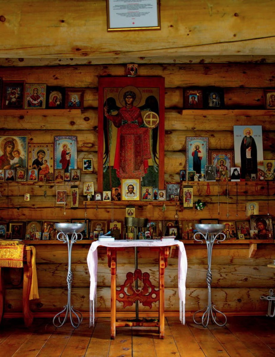 Chapel of St. Michael Archangel at the footsteps of Mount Belukha