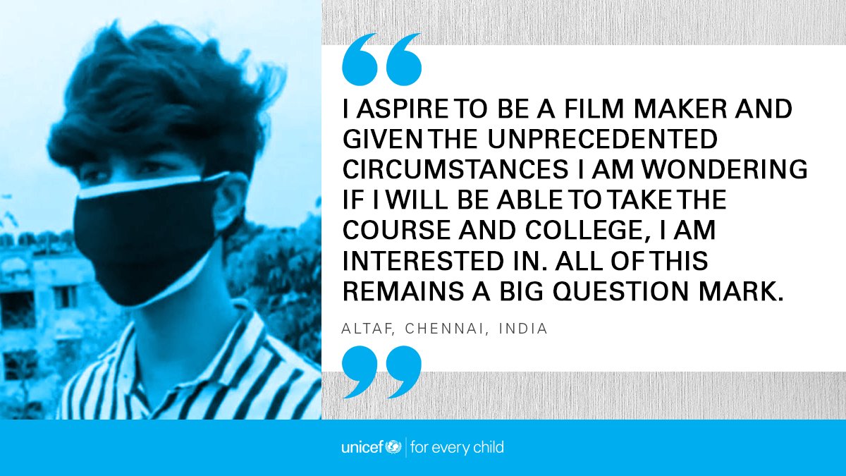 With young people already falling behind in getting adequate skills in South Asia, we need to support the dreams of passionate youth like Althaf to ensure equal learning 📚 and training opportunities for children across the region.

#WYSD2021 #YouthCreativity