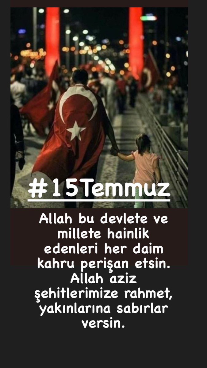 251 şehidimizin ruhu şad olsun, bu millet onlara minnettar. 
 #15Temmuz