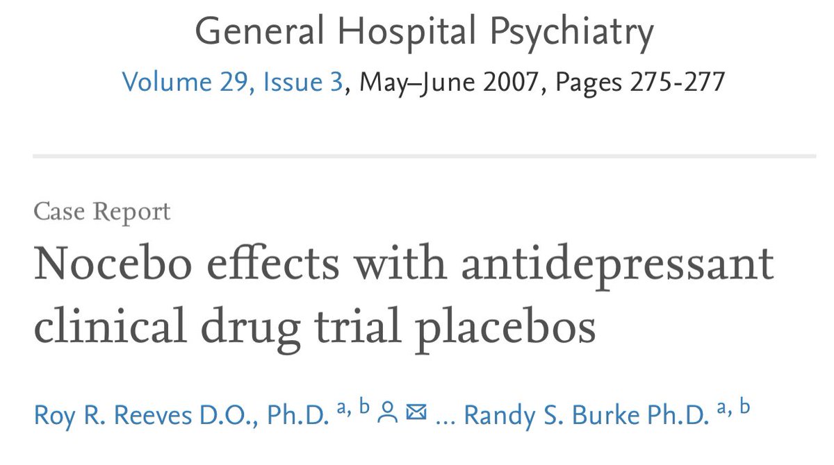 BrendanMouatt's tweet image. 🤯 The guy who #overdosed on #placebo 
“Mr. A, a 26-year-old male, presented to the receiving clerk of an emergency department stating, “Help me, I took all my pills” and then collapsed.” - What a case study! 💊💊

Via Pain Sci Sports Med on Insta 🙏
Link: bit.ly/2VBpRom