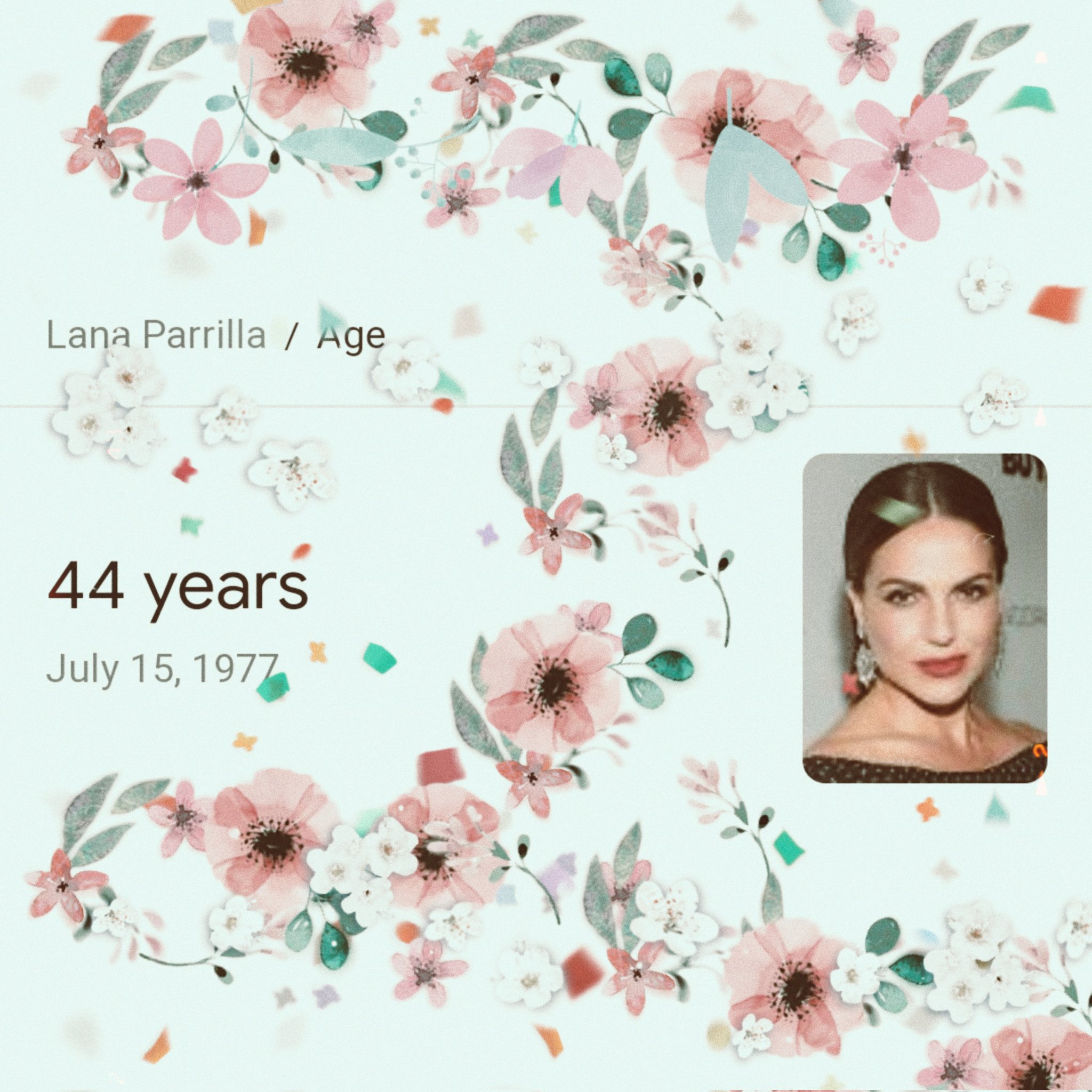 HAPPY BIRTHDAY LANA PARRILLA

Wishing you all the happiness in the world for you. Love you so much, my Queen. 