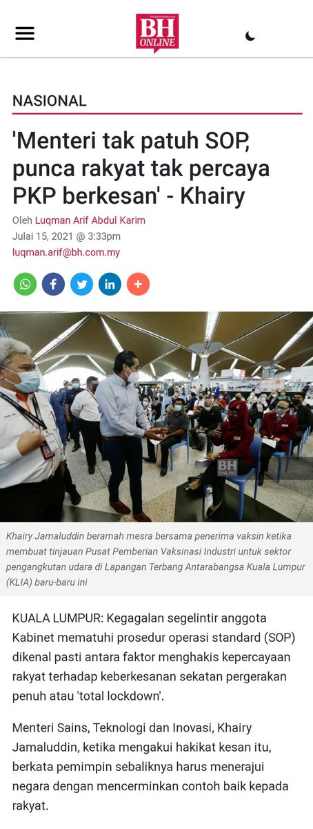 H_Bakkaniy's tweet photo. Alhamdulillah akhirnya ada menteri yang mengakui kebebalan rakan-rakan sejawatnya.

Terima kasih ataa kejujuran anda dalam hal ini. https://t.co/myVGUtR32T