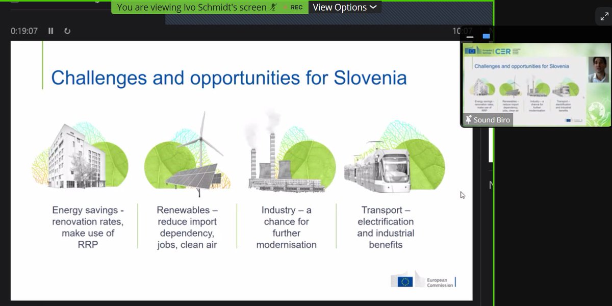 Evropska komisija (@ekvsloveniji) on Twitter photo 💬I. Schmidt <a href="/Energy4Europe/">Energy4Europe 🇪🇺</a>👉Izzivi in priložnosti za 🇸🇮 v okviru 🌿#EUGreenDeal🌱
🟢Prihranki energije, obseg prenove, izkoristek #NOO
🟢Obnovljivi viri energije,📉odvisnosti od uvoza, delovna mesta, čist zrak
🟢Modernizacija industrije
🟢Elektrifikacija prometa in ind. napredek 💬I. Schmidt <a href="/Energy4Europe/">Energy4Europe 🇪🇺</a>👉Izzivi in priložnosti za 🇸🇮 v okviru 🌿#EUGreenDeal🌱
🟢Prihranki energije, obseg prenove, izkoristek #NOO
🟢Obnovljivi viri energije,📉odvisnosti od uvoza, delovna mesta, čist zrak
🟢Modernizacija industrije
🟢Elektrifikacija prometa in ind. napredek