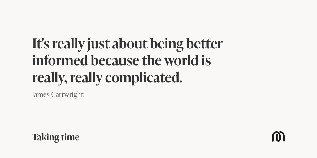 Taking Time tweet media