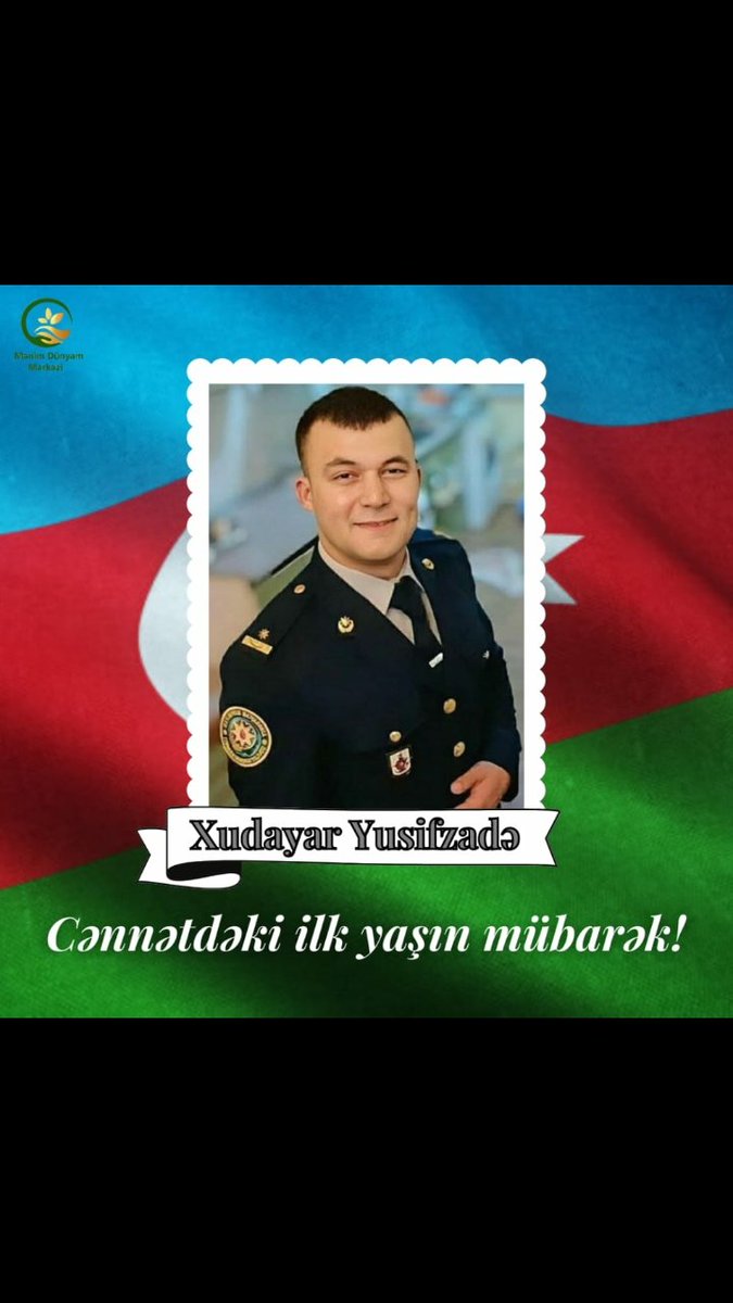 MdSosial's tweet photo. Xudayar Müslüm oğlu Yusifzadə 1998-ci il iyulun 15-də Bərdə şəhərində anadan olub. Kəlbəcər,Cəbrayıl,Zəngilandaki döyüşlərdə vuruşub.22 oktyabr 2020-ci ildə Zəngilanın Ağbənd kəndində şəhid oldu.Allah rəhmət etsin #XudayarYusifzadə #şəhid #QarabağAzərbaycandır #MənimDünyam https://t.co/pY5FIueEZa