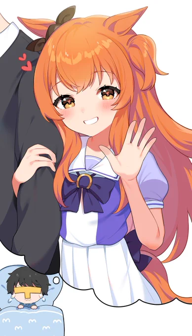 "元"トレーナー久しぶり!😊この人は新しいトレーナーちゃんだよ♪じゃあマヤ忙しいからバイバイ👋(という悪夢を見た) 