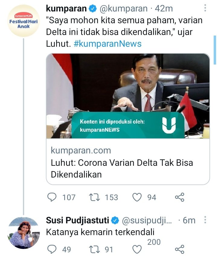 kenmiryam's tweet photo. Bu Susi adalah kita 😂 https://t.co/Y1nXl34i4L