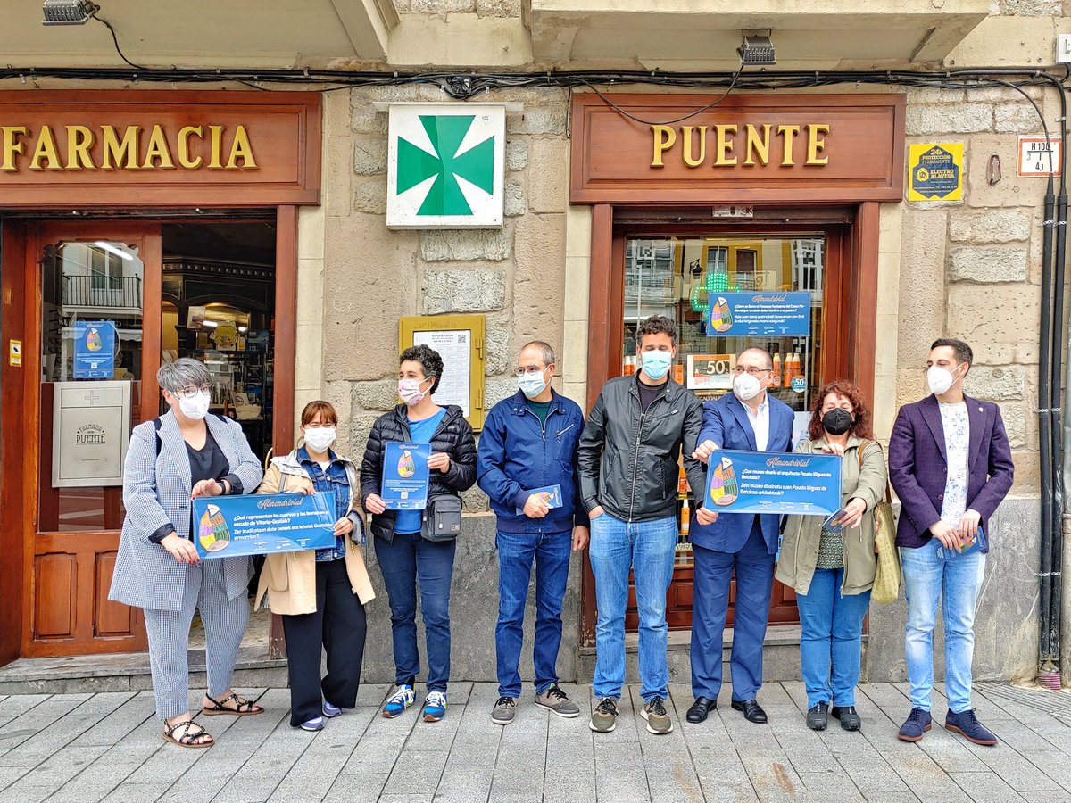 🤩 Arranca 𝓐𝓵𝓶𝓮𝓷𝓭𝓻𝓲𝓿𝓲𝓪𝓵

Un juego divertido donde recorrerás el 𝗖𝗮𝘀𝗰𝗼 𝗠𝗲𝗱𝗶𝗲𝘃𝗮𝗹 respondiendo a las preguntas de los escaparates y aprendiendo sobre la historia de nuestra almendra.

🛍️ Muchos premios te esperan 🛍️

gasteizon.eus/es/almendrivial

#Almendrivial