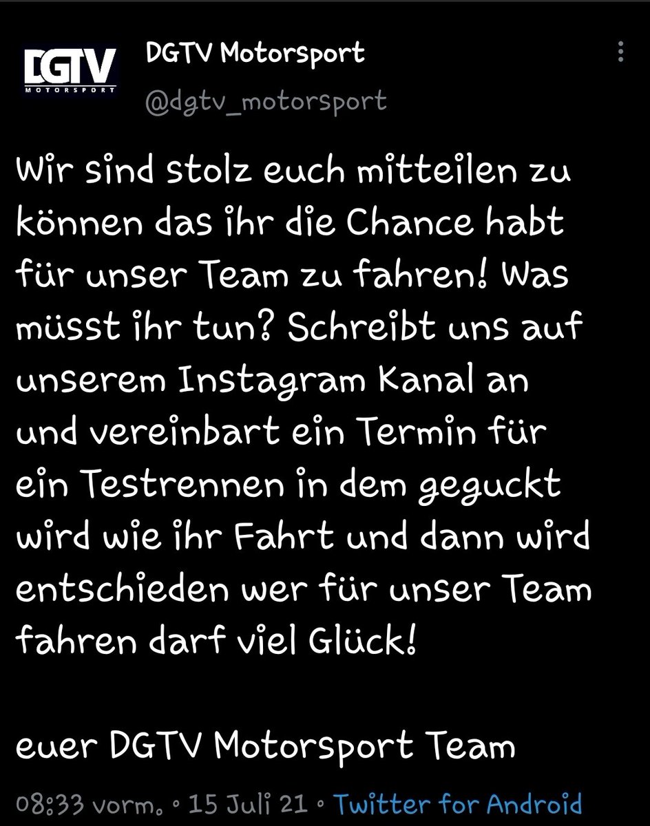 DGTV Motorsport (@dgtvmotorsport) on Twitter photo 