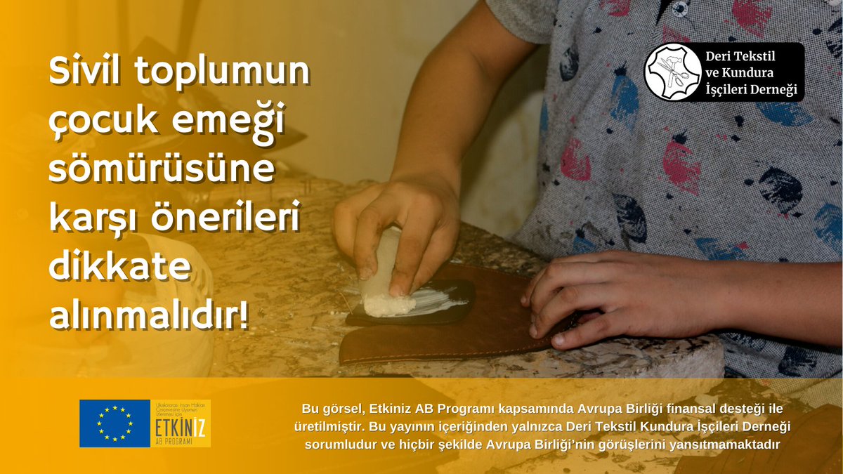 Deri Tekstil ve Kundura İşçileri tweet media